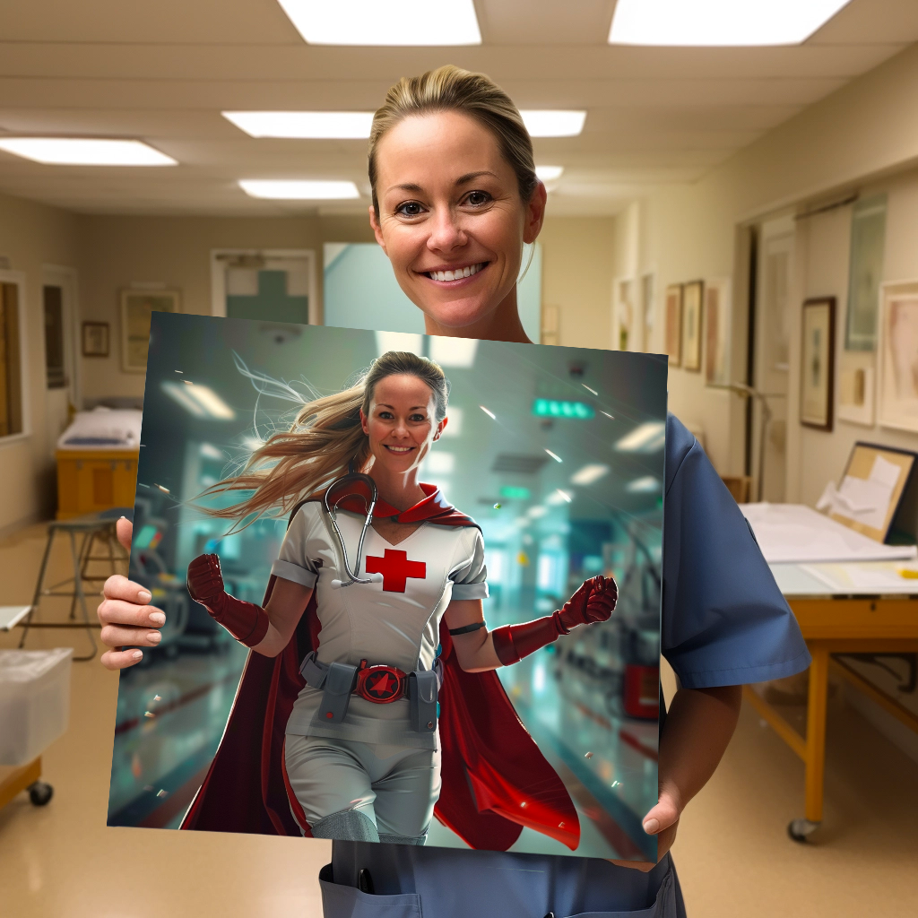 Super Nurse Canvas