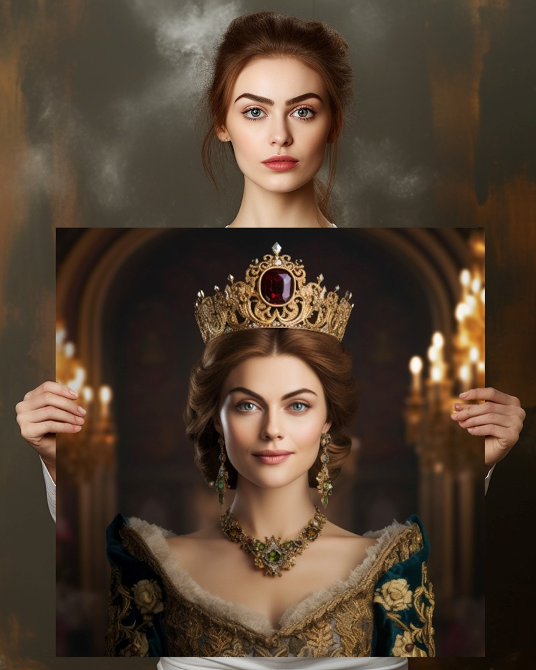 Royal Queen Portrait