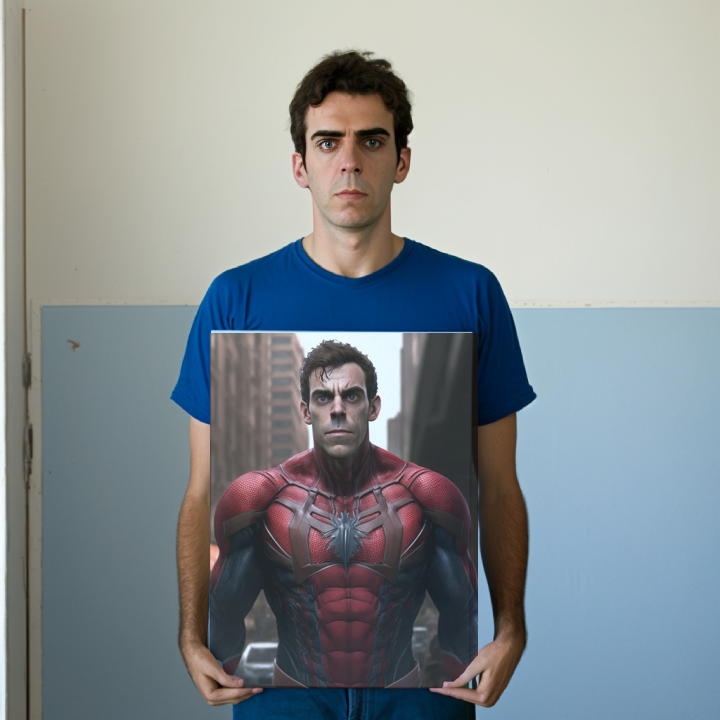 Super Hero Square Canvas